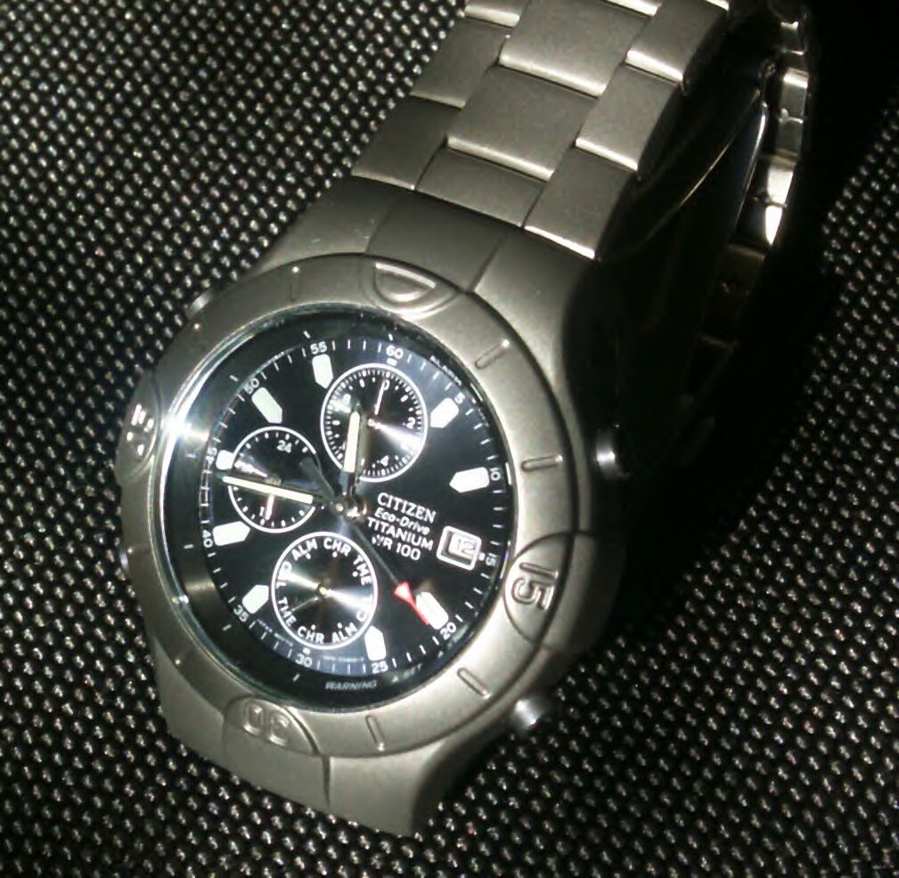 Citizen AP 2470 EcoDrive Titanium watch review